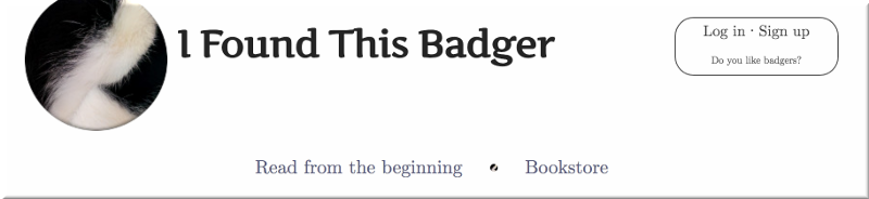 An easier way to read the badger blog